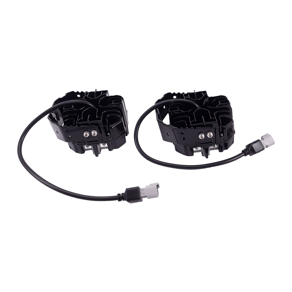 5inch Square 212W LED Driving Light Bar Spot Flood Combo RGB DRL Off Road IP68