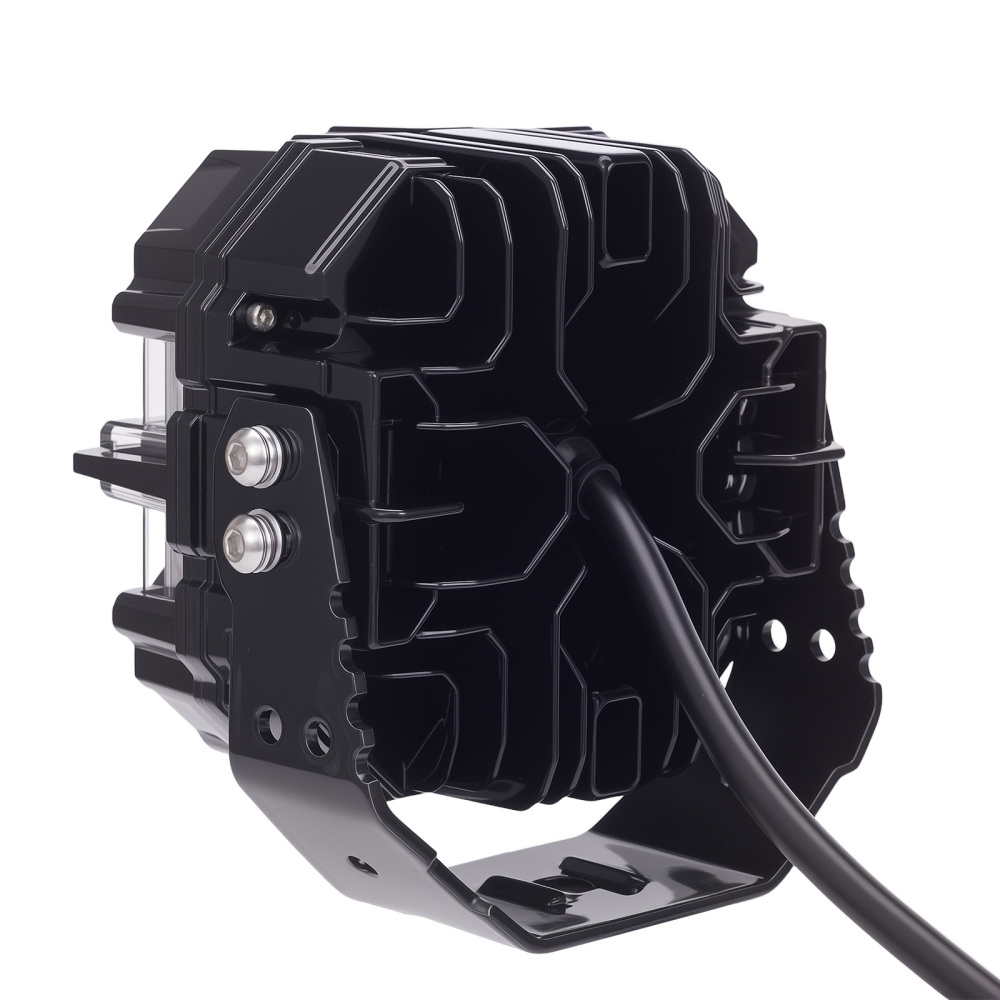 Feux de conduite à LED compatible pour Jeep UTV, faisceau latéral, 21 360 lm, blanc 6 000 K