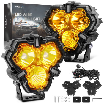 LED Work Light Bar Flood Spot Lights Driving for Offroad Car Truck SUV 4x4 ATV