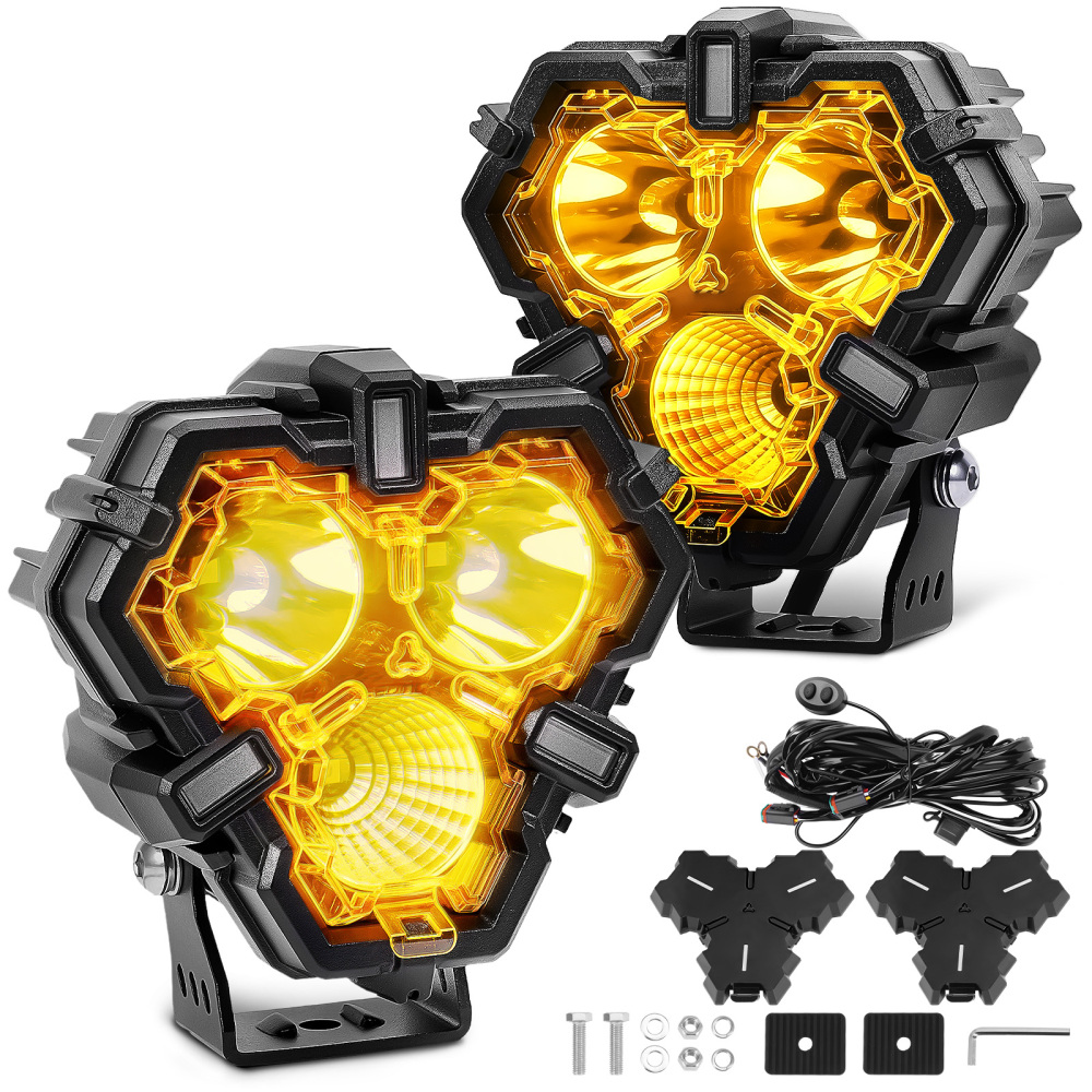 LED Work Light Bar Flood Spot Lights Driving for Offroad Car Truck SUV 4x4 ATV