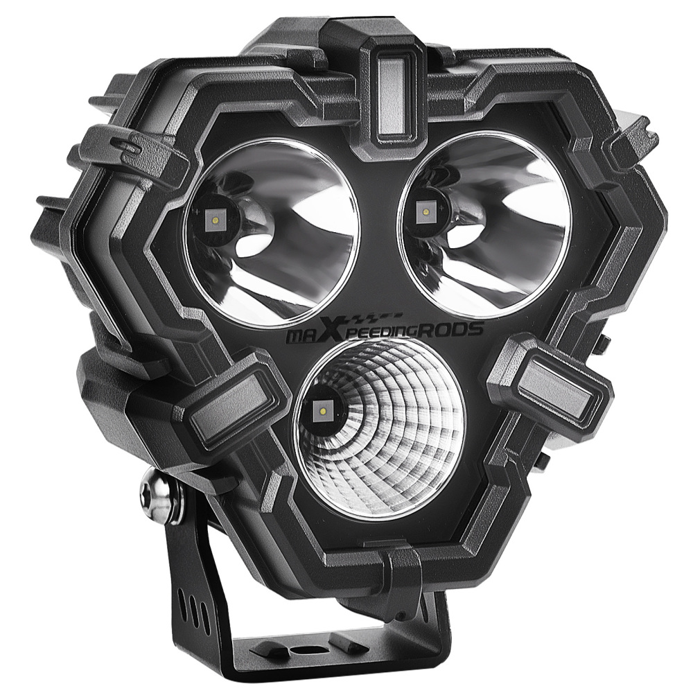 120W 5 LED Auxiliary Driving Light Combo Beam IP68 compatible for White Yellow Offroad