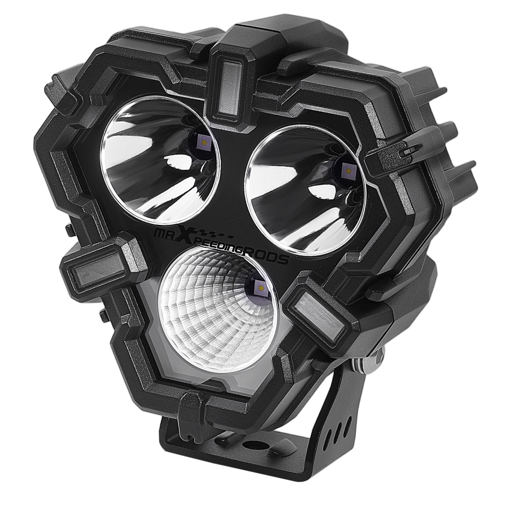 120W 5 LED Auxiliary Driving Light Combo Beam IP68 compatible for White Yellow Offroad