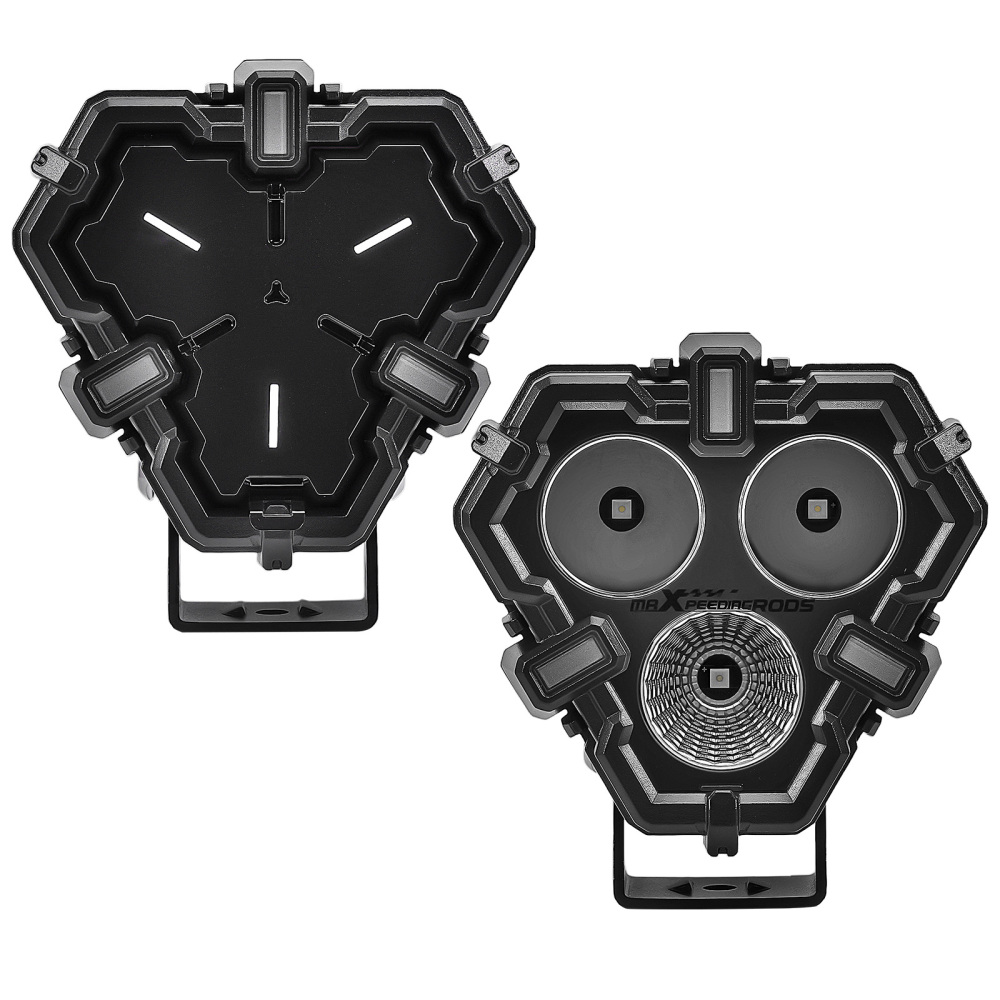 120W 5 LED Auxiliary Driving Light Combo Beam IP68 compatible for White Yellow Offroad