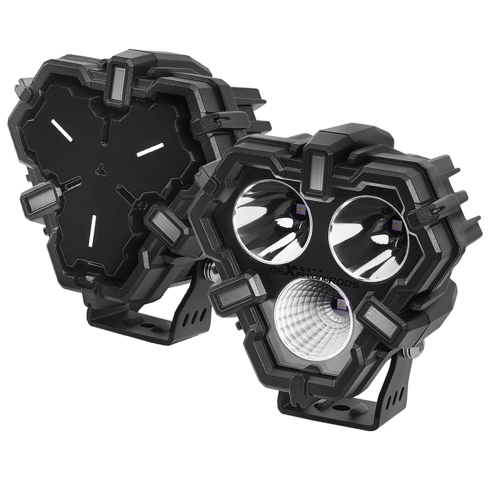 120W 5 LED Auxiliary Driving Light Combo Beam IP68 compatible for White Yellow Offroad