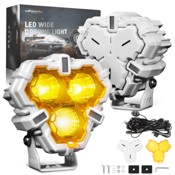 120W 5 LED Auxiliary Driving Light Spot Flood IP68 compatible for Land Rover Defender compatible for Jeep