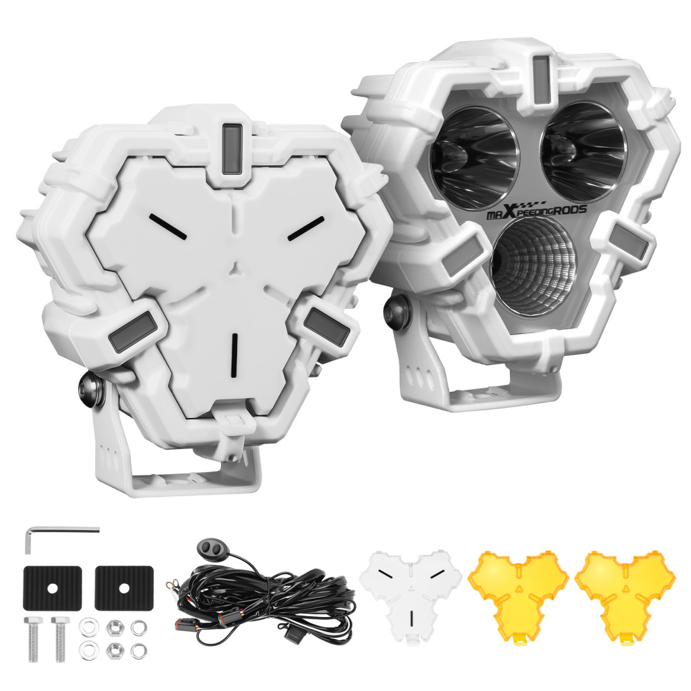 5inch 120W LED Driving Light IP68 Combo Beam compatible for White Yellow Spot Flood DRL