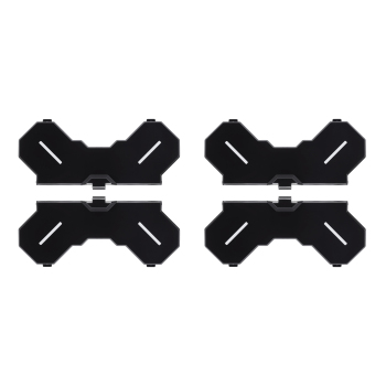 7inch Square Matte Black LED Driving Lights Spot BeamSide Shooter DRL Offroad