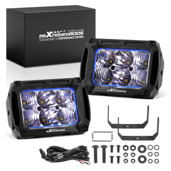 4.4inch 60W LED Driving Auxiliary Light for Off-Road 6000lm IP67 Spot Flood