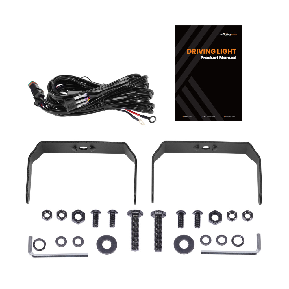 Barra LED 60W 4,4 for Fuoristrada 6000lm Spot Flood Bianco 5700K