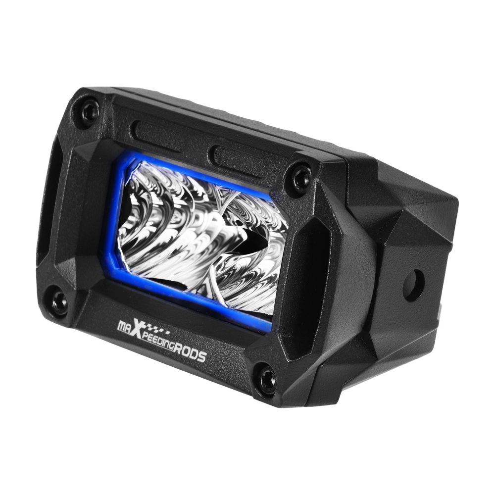 3.3 LED Light Bar Pods Flood Beam compatibile per Jeep ATV UTV 4WD Mining Excavator IP67