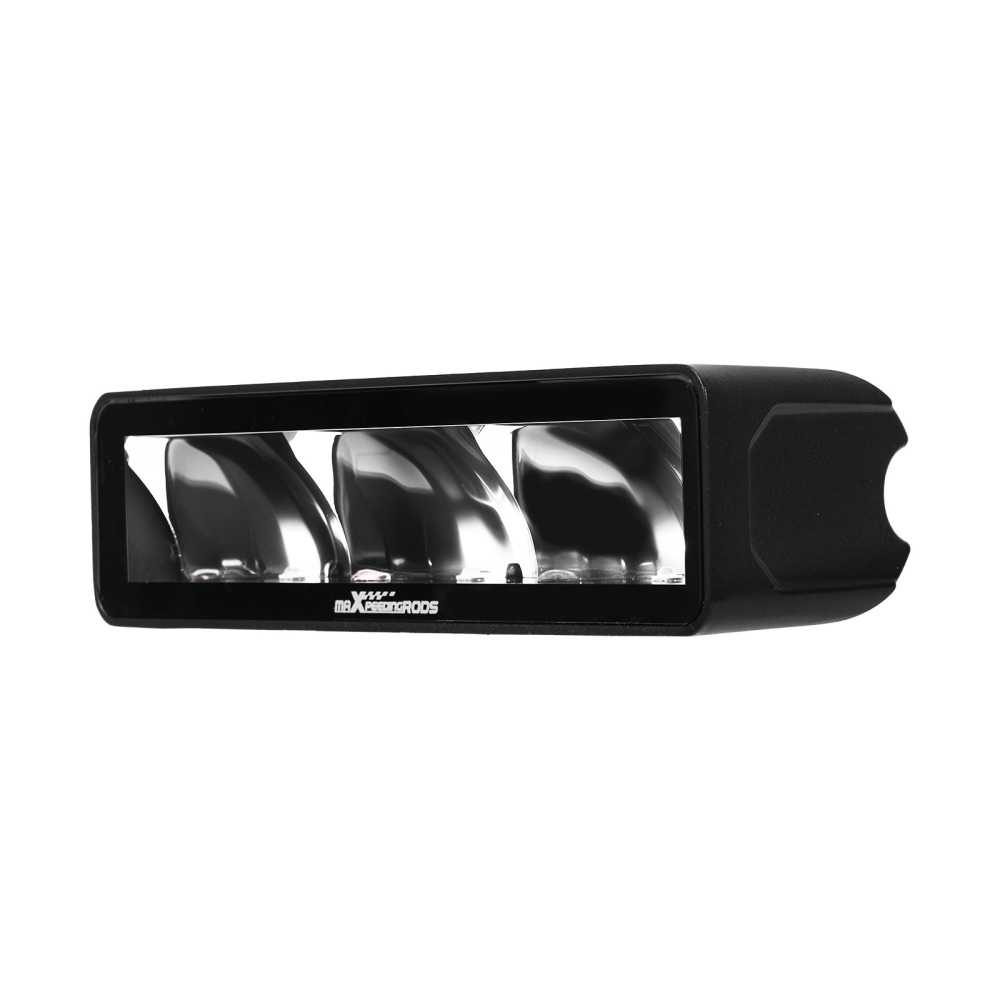 60W Rectangular LED Light Bar 6000LM Spot Beam Off-Road Driving Lights IP67