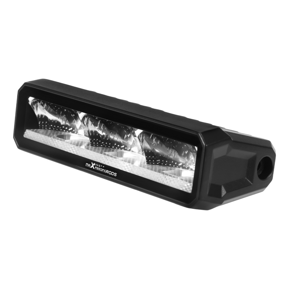 60W 6inch LED Light Bar Rectangular Spot Beam Off-Road Driving 6000LM 5700K