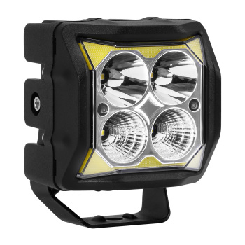 2x 4inch 110W LED Auxiliary Driving Light Spot Flood Combo 11040LM for 4WD UTE