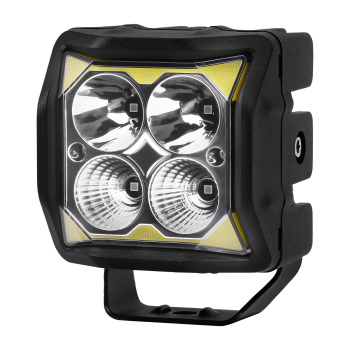 2x 4inch 110W LED Auxiliary Driving Light Spot Flood Combo 11040LM for 4WD UTE