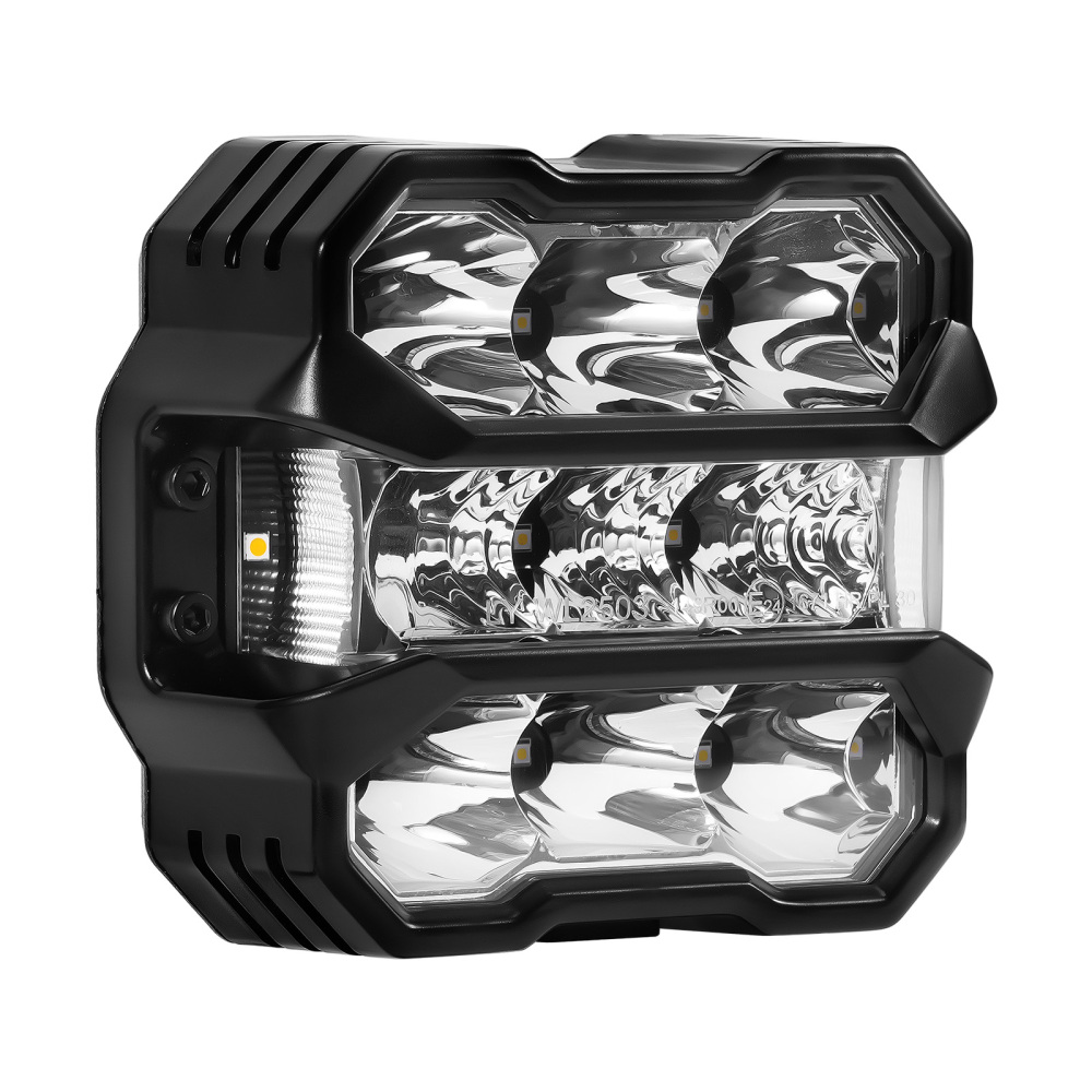 4.5 LEDDriving Light Universal Off-Road Spotlights Spot Flood Combo 80W Pair