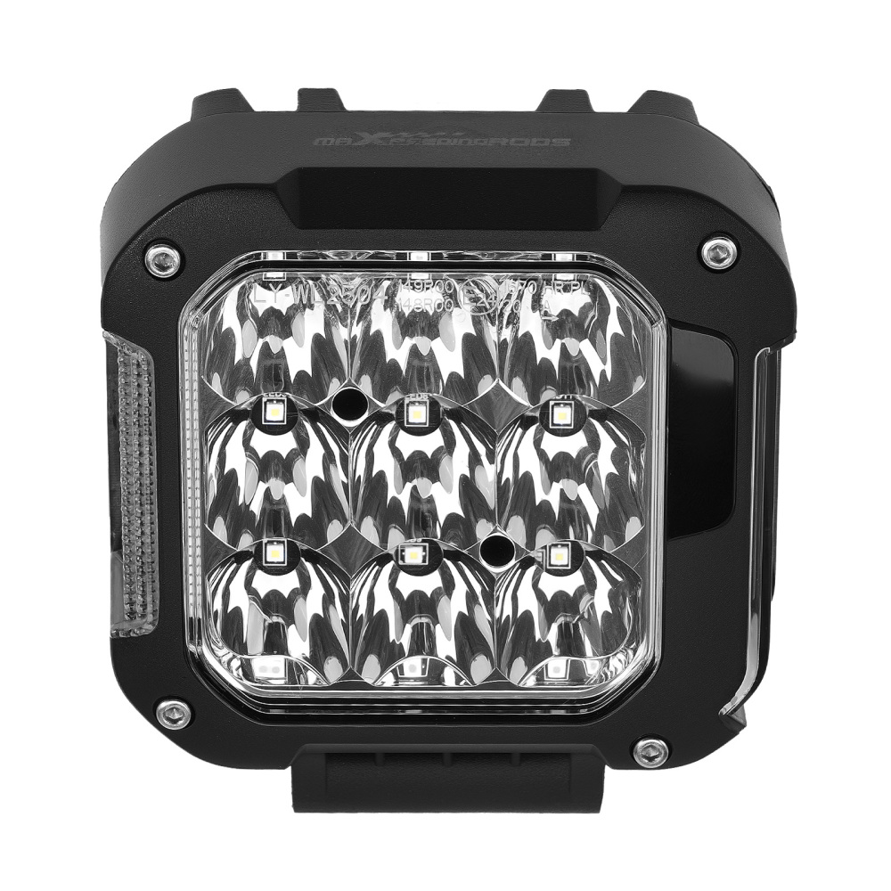 Coppia Fari LED 90W 4 Pollici Spot Light DRL IP67 Ambra 6000K Universale