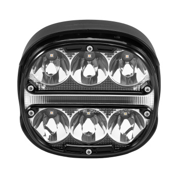 Pair 5Driving Auxiliary Light Universal LED Work Light Bar for Offroad 4WD