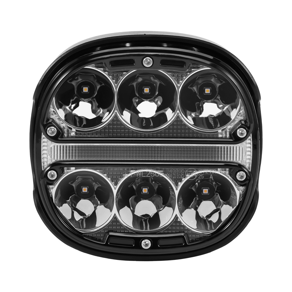 Pair 5Driving Auxiliary Light Universal LED Work Light Bar for Offroad 4WD