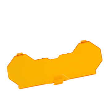 4Pcs 7inch Round LED Light Cover For Maxpeedingrods Driving Light Pods Amber