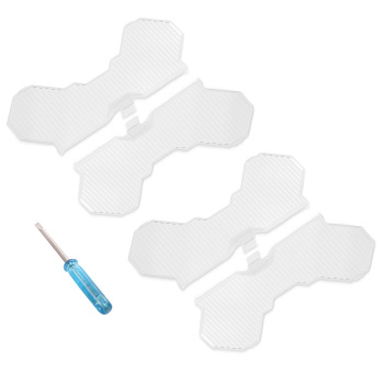 4Pcs 7inch Square LED Transparent Light Cover For Maxpeedingrods Driving Light