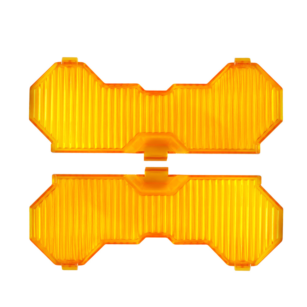 7inch Round Amber Floodlight Cover For maXpeedingrods LED Driving Lights Stripe