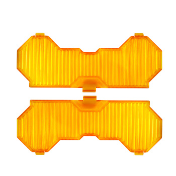 7inch Round Amber Floodlight Cover For maXpeedingrods LED Driving Lights Stripe