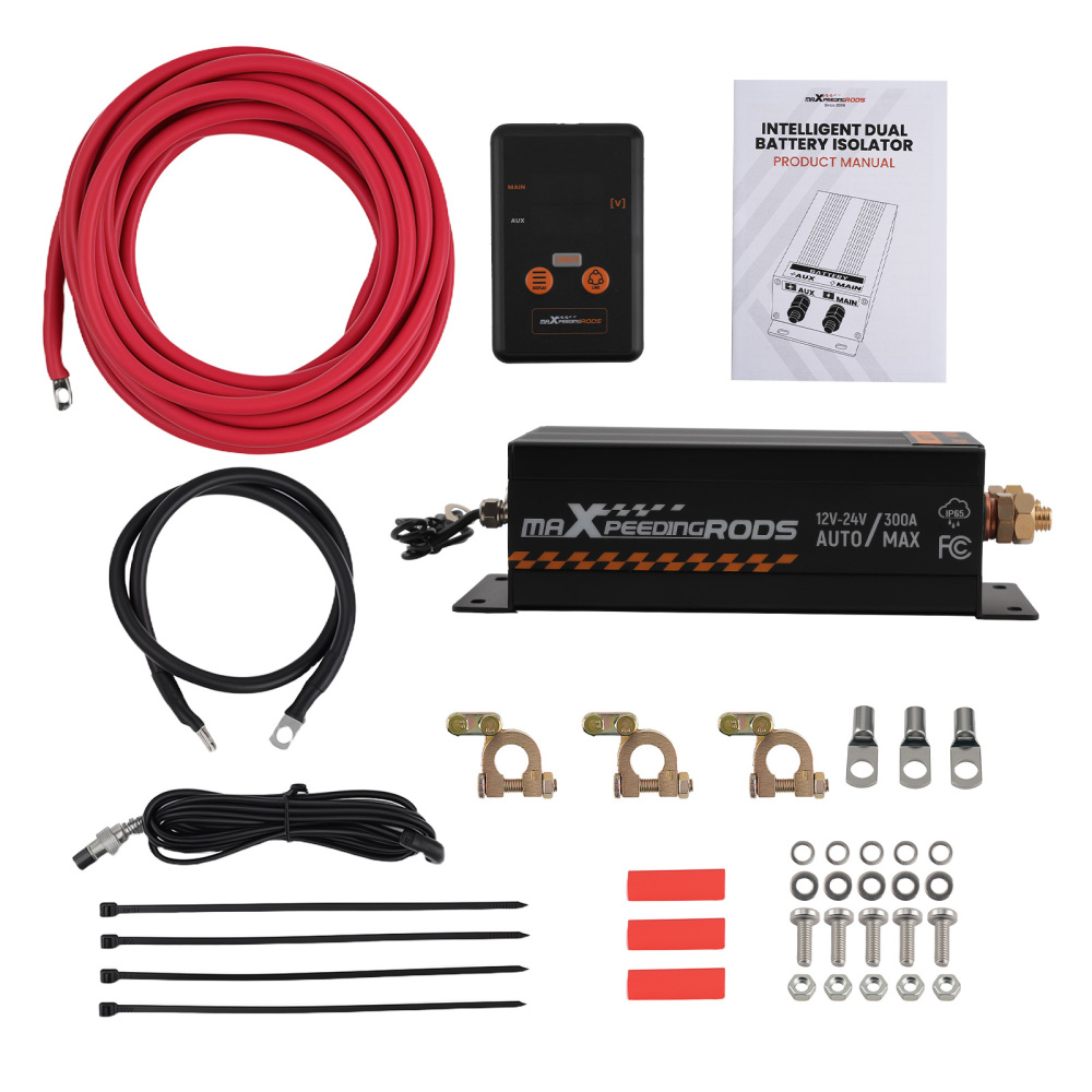 Dual battery isolator kit For all car types