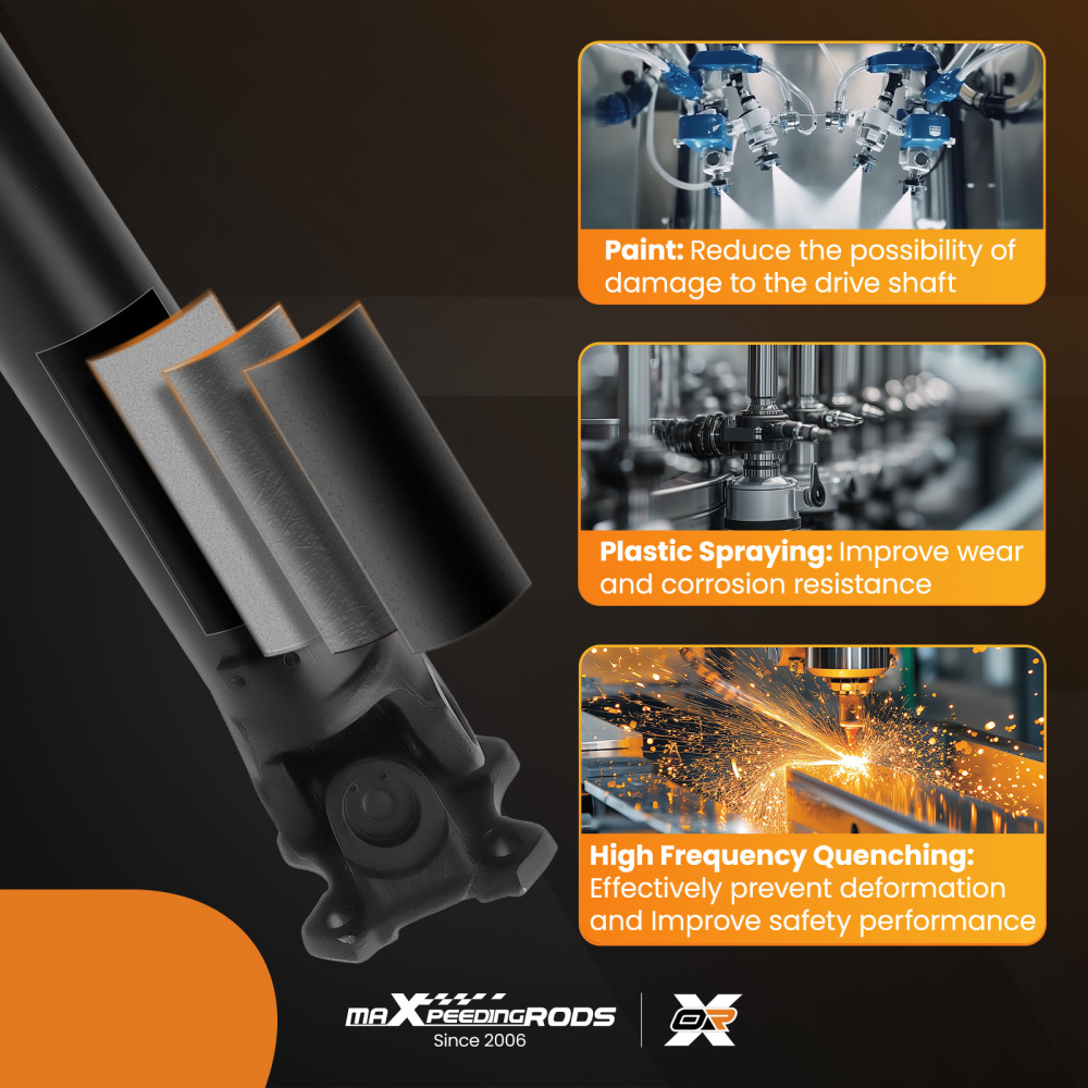 Albero di Trasmissione Cardanico compatibile per BMW X3 E83 2.0d 2.5i 3402136 26103402136