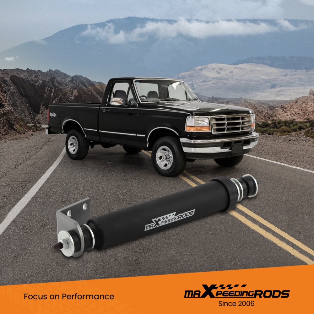 Single Steering Stabilizer compatible for Ford Bronco compatible for F-150 F-250 F-350 1980-1998