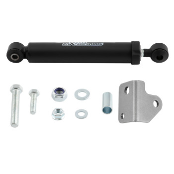 Front Steering Stabilizer compatible for Jeep Wrangler JK 2WD 4WD 2007-2018