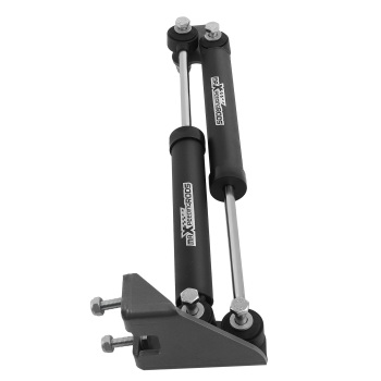 Kit dAmortisseur compatible pour Jeep YJ Wrangler Double Amortisseur de Direction 4X4