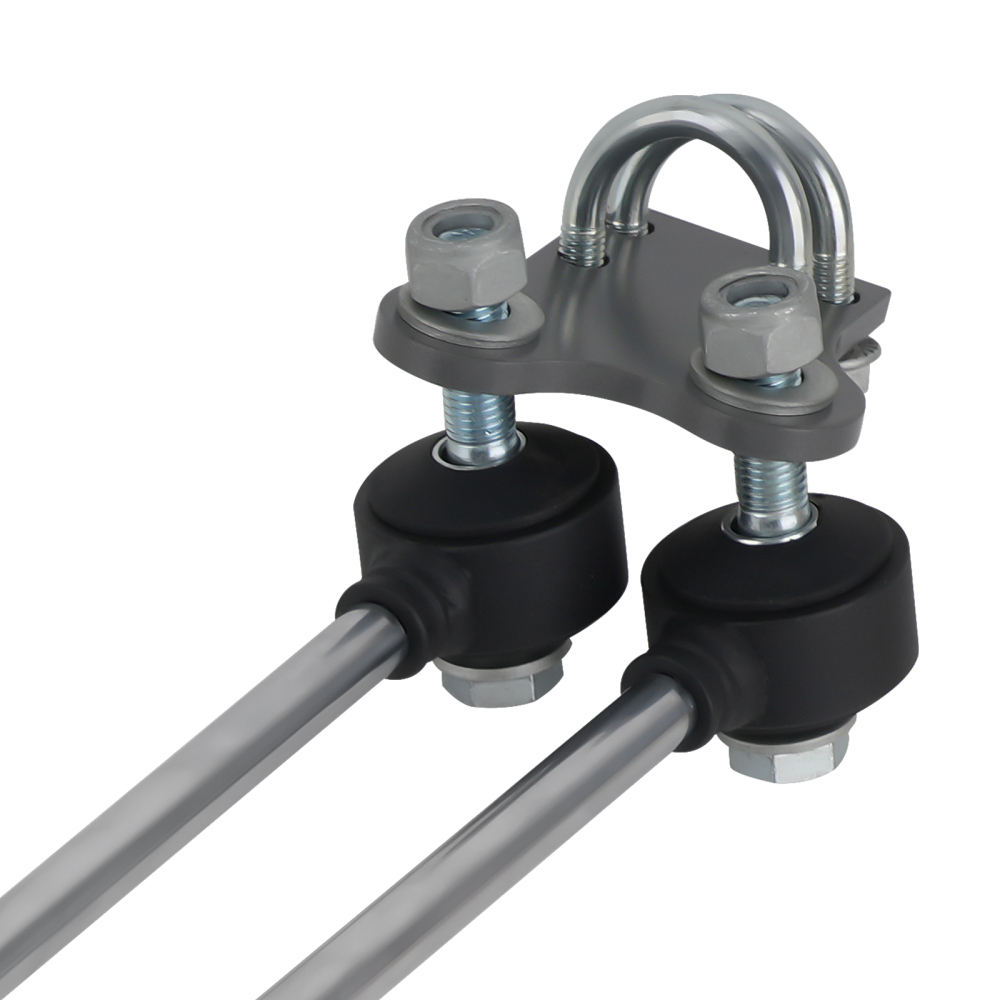 Dual sterzo stabilizzatore ammortizzatore compatibile per Jeep Wrangler Unlimited 2007-2017