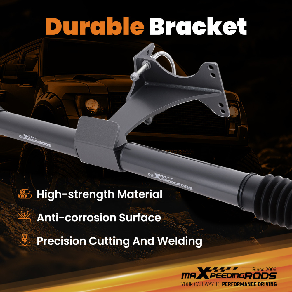 Dual Steering Stabilizer compatible for Ford F-250 F350 Super Duty 05-24 4WD 2