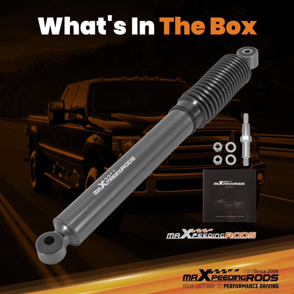 Steering Stabilizer compatible for Ford F-250 F-350 Super Duty 4WD 2008-2014 2015 2016