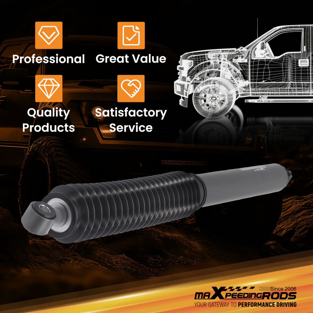 Front Steering Damper Component compatible for Ford F250 F350 11-24 HC3Z3E651C