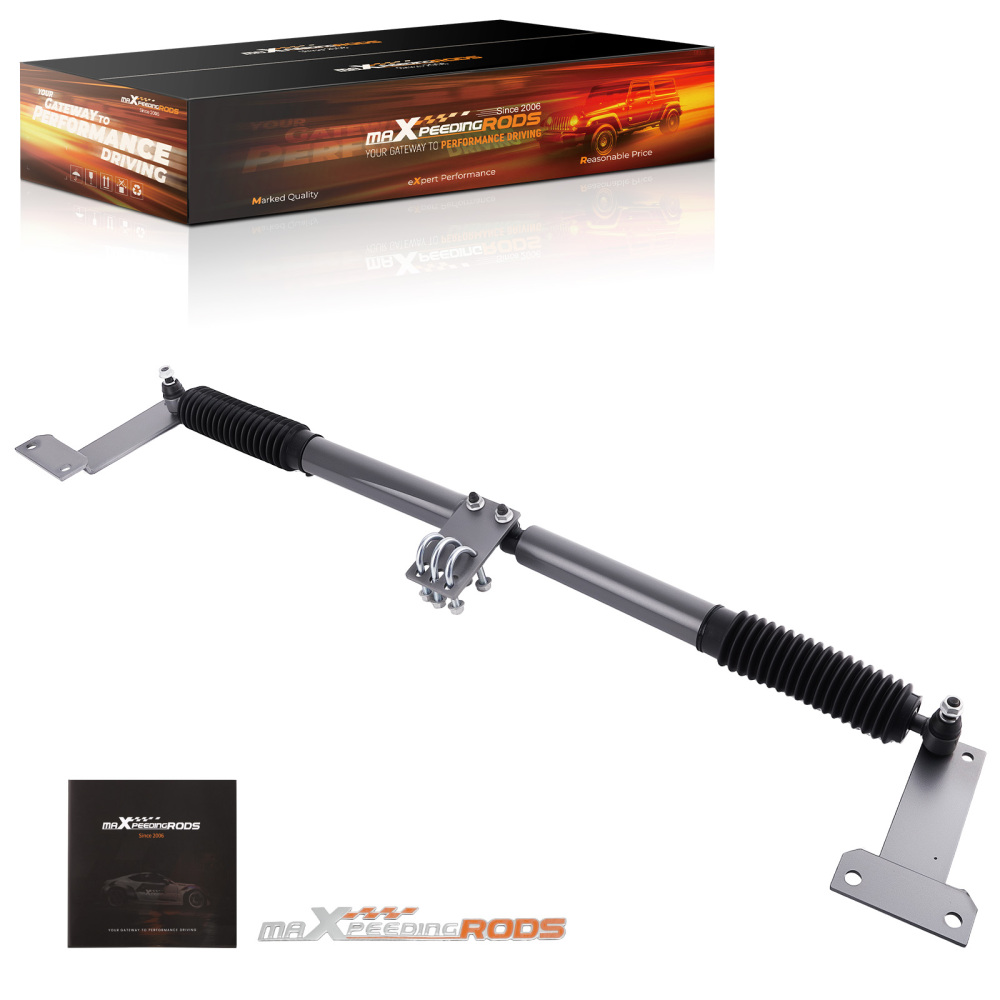 Dual Steering Stabilizer kit compatible for Ford F250 F350 compatible for Super Duty 1999-2004