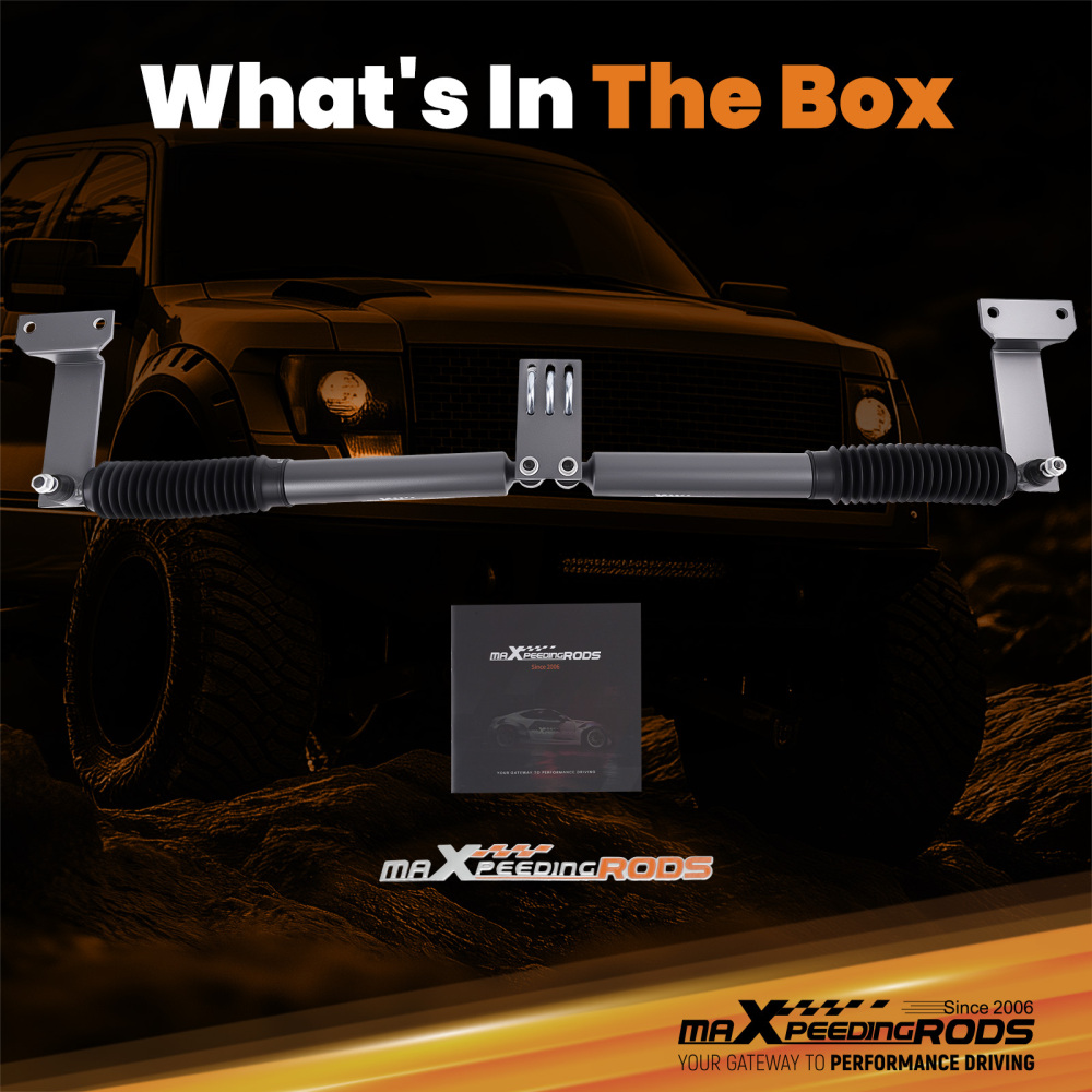 Compatible para Ford F250 F350 compatible para Super Duty Estabilizador de dirección dual F250 / F350 compatible para Super Duty venta