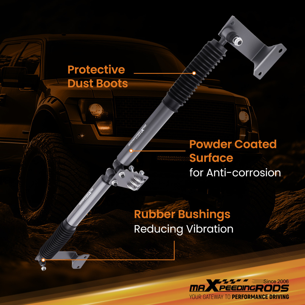 Compatible para Ford F250 F350 compatible para Super Duty Estabilizador de dirección dual F250 / F350 compatible para Super Duty venta