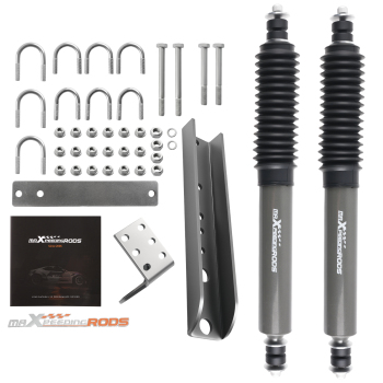 Dual Steering Stabilizer compatible for Ford F-150 F-250 F-350 Bronco 1980-1996