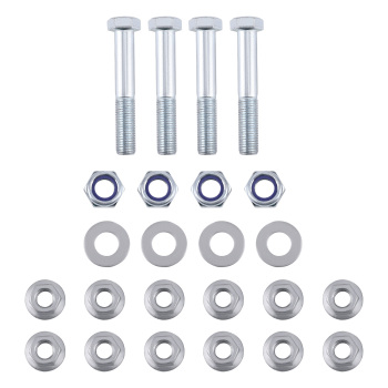 maXpeedingrods Dual Steering Stabilizer Kit compatible for Jeep Wrangler JK 2007-2018