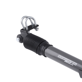 Doppio Stabilizzatore di Sterzo + Staffe di montaggio compatibile per Jeep Wrangler JK 07-17