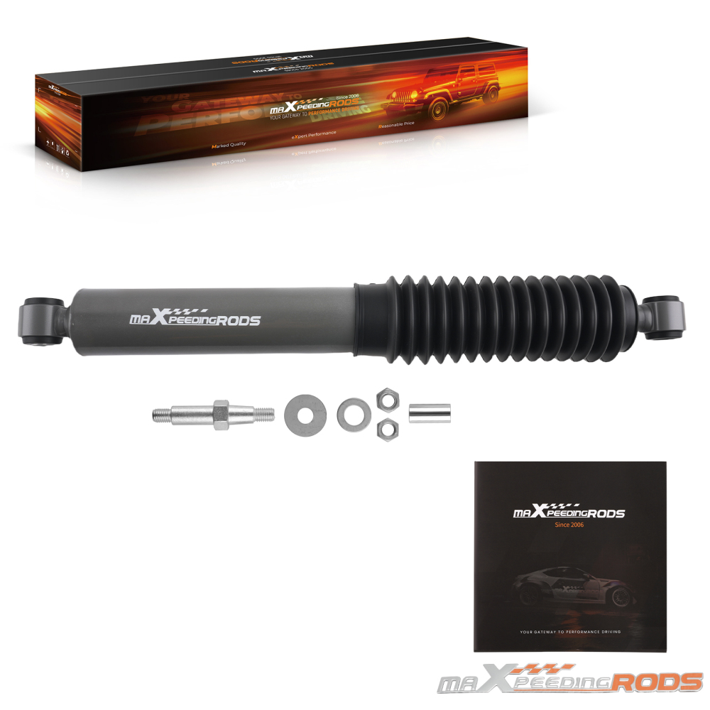 Front Steering Damper compatible for Chevrolet Avalanche 2500 2002-2006 Steel Build