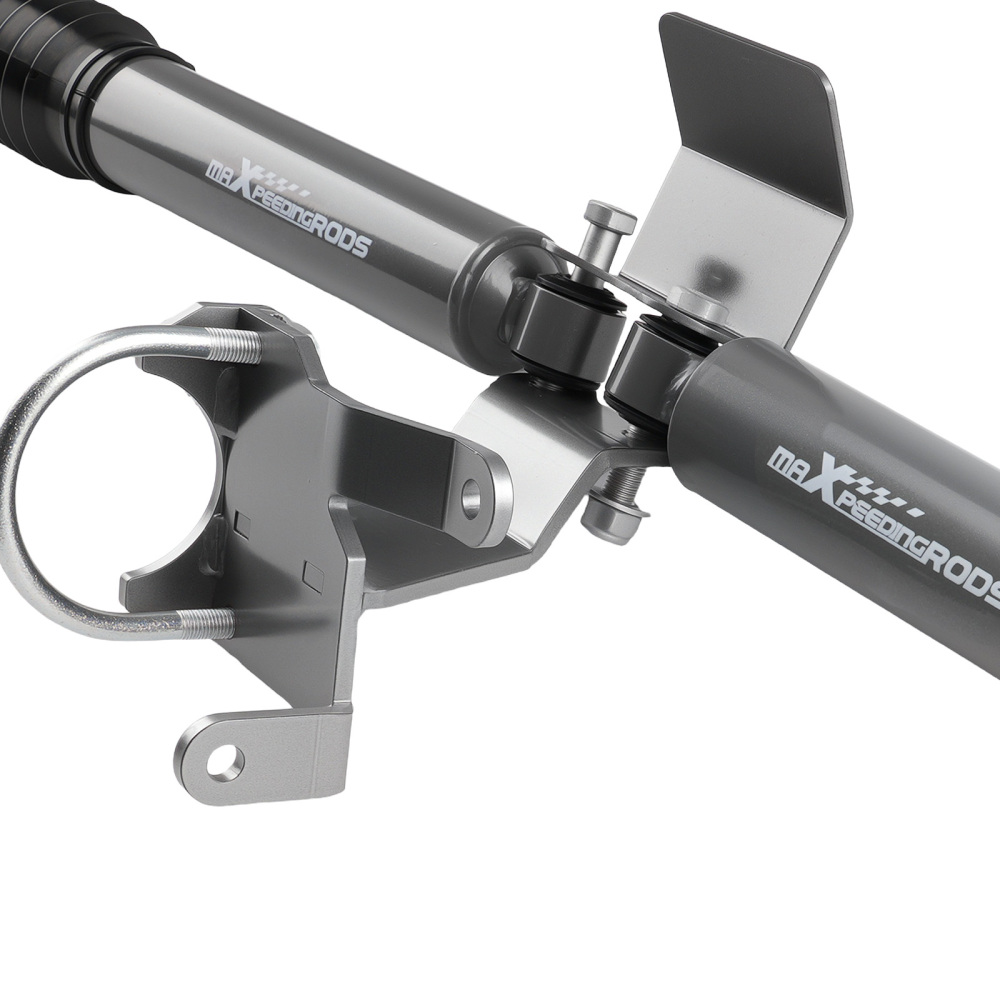 Dual Steering Stabilizer compatible for Jeep Wrangler JL / Gladiator JT 4WD 2018-2023