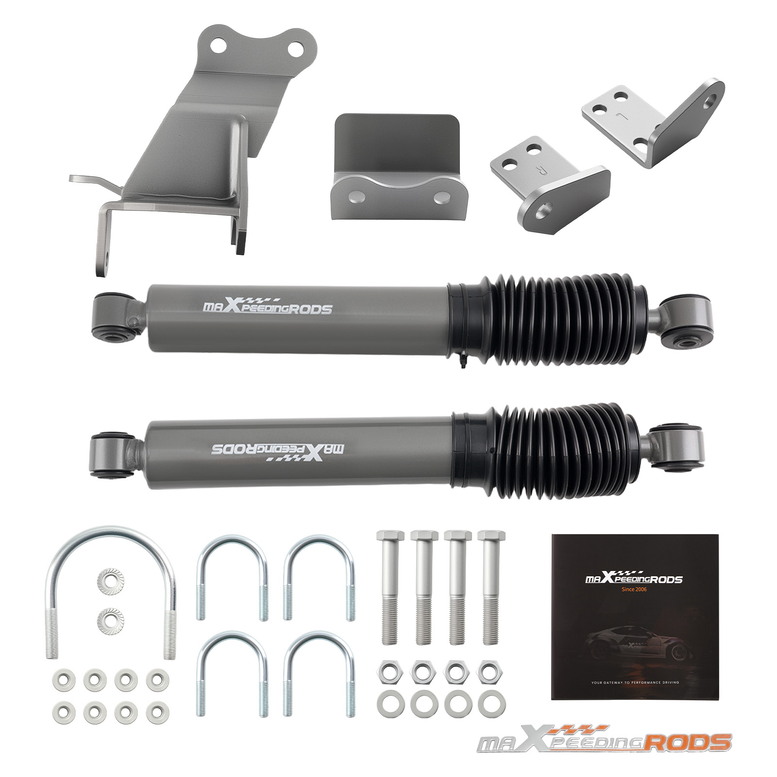 Dual Steering Stabilizer compatible for Jeep JL/Compatible for