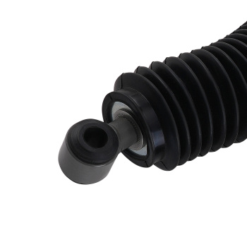 Dual Steering Damper Set compatible for Dodge Ramcharger 1974-1993 4WD Steel Black