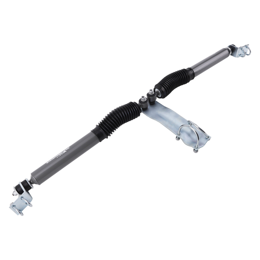 maXpeedingrods Dual Steering Stabilizer & Brackets compatible for Ram 1500 4WD 1994-1999