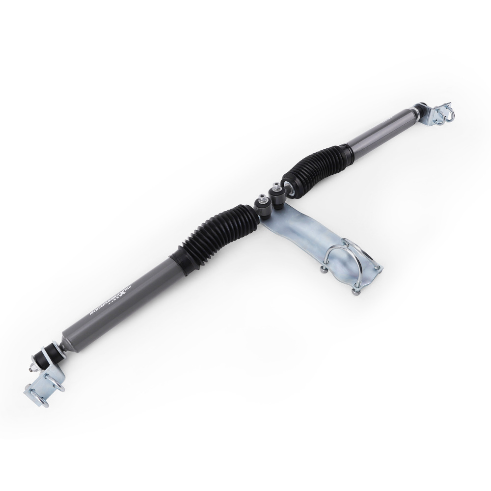 maXpeedingrods Dual Steering Stabilizer & Brackets compatible for Ram 1500 4WD 1994-1999