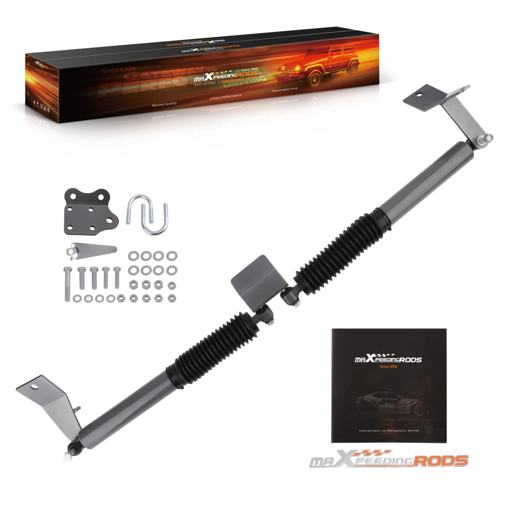 Dual Steering Stabilizer compatible for Dodge Ram 2500 3500 4WD 2003-2013 Fit 2