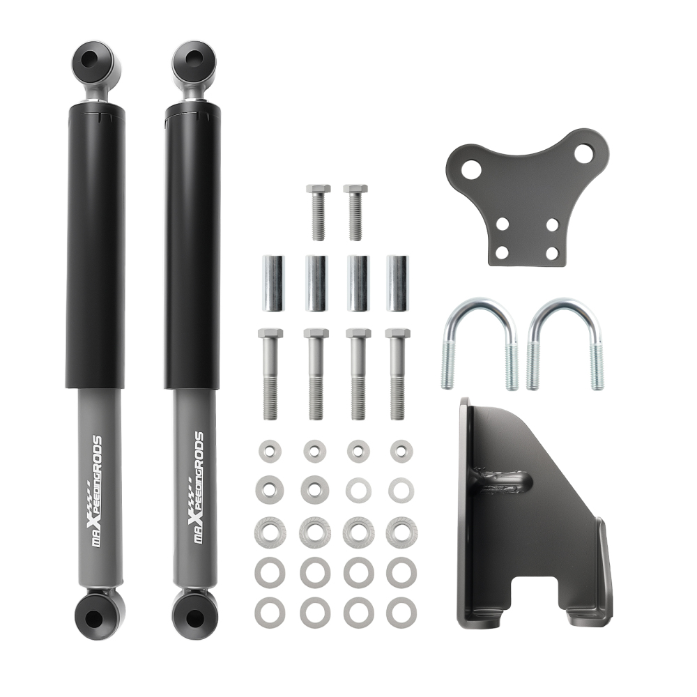 Compatibile per Jeep Wrangler YJ 1987-1995 Kit ammortizzatore stabilizzatore doppio sterzo 4Up Lift