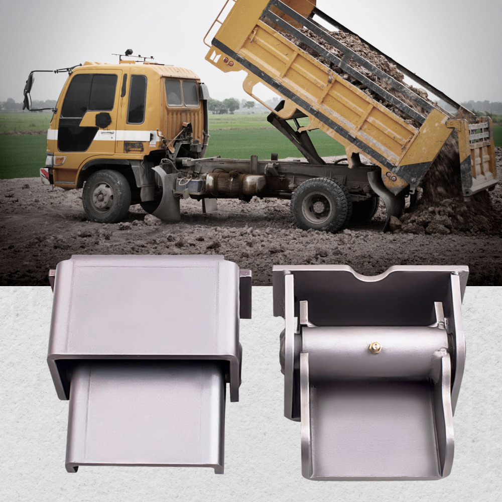 Dump Truck Trailer or Dump Body Hinge Heavy Duty Greasable Weld On Solid Steel